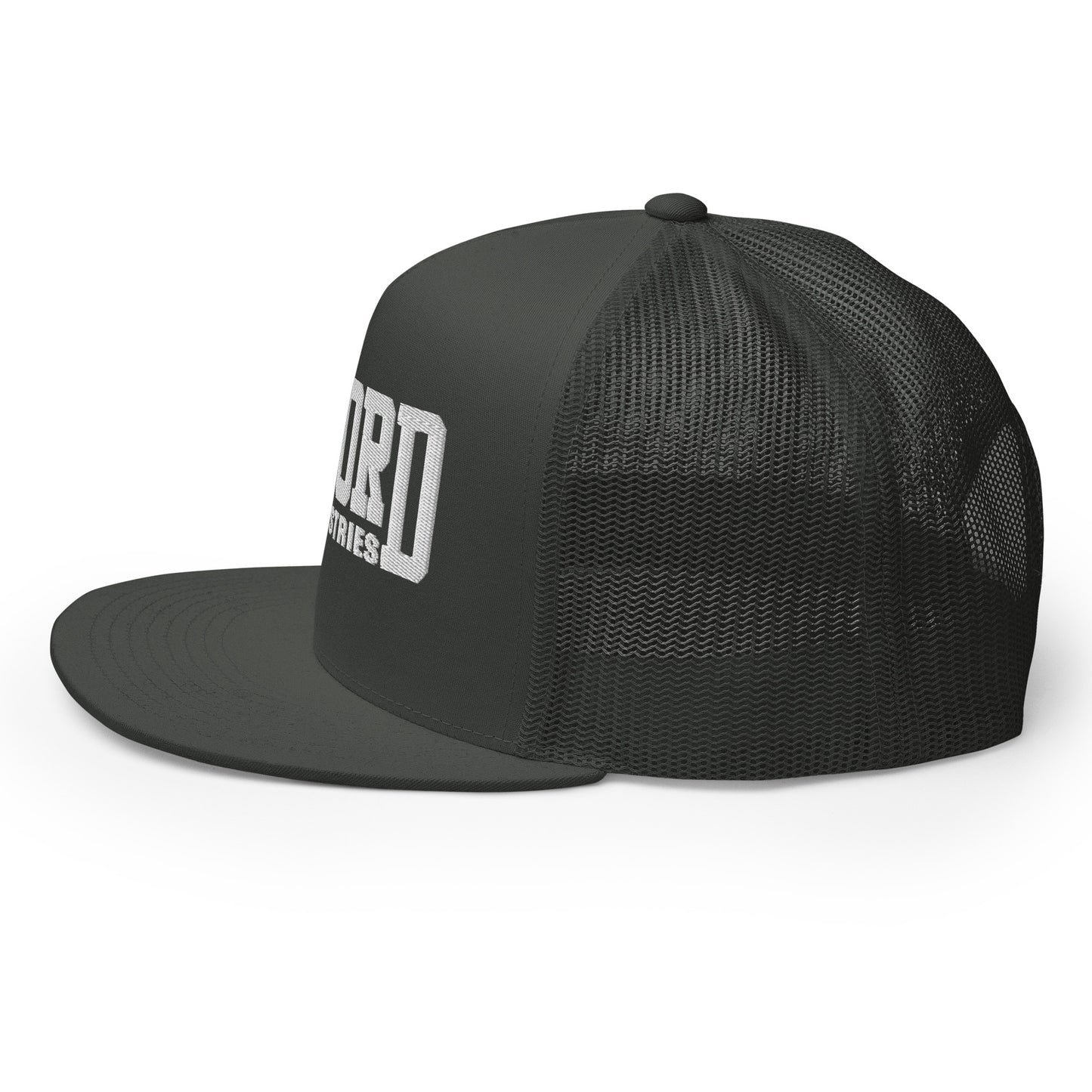 GWORD INDUSTRIES - THE LIVING TRUTH COLLECTION - White on Grey\Gray on Grey\Gray Back - Open Back Trucker Cap