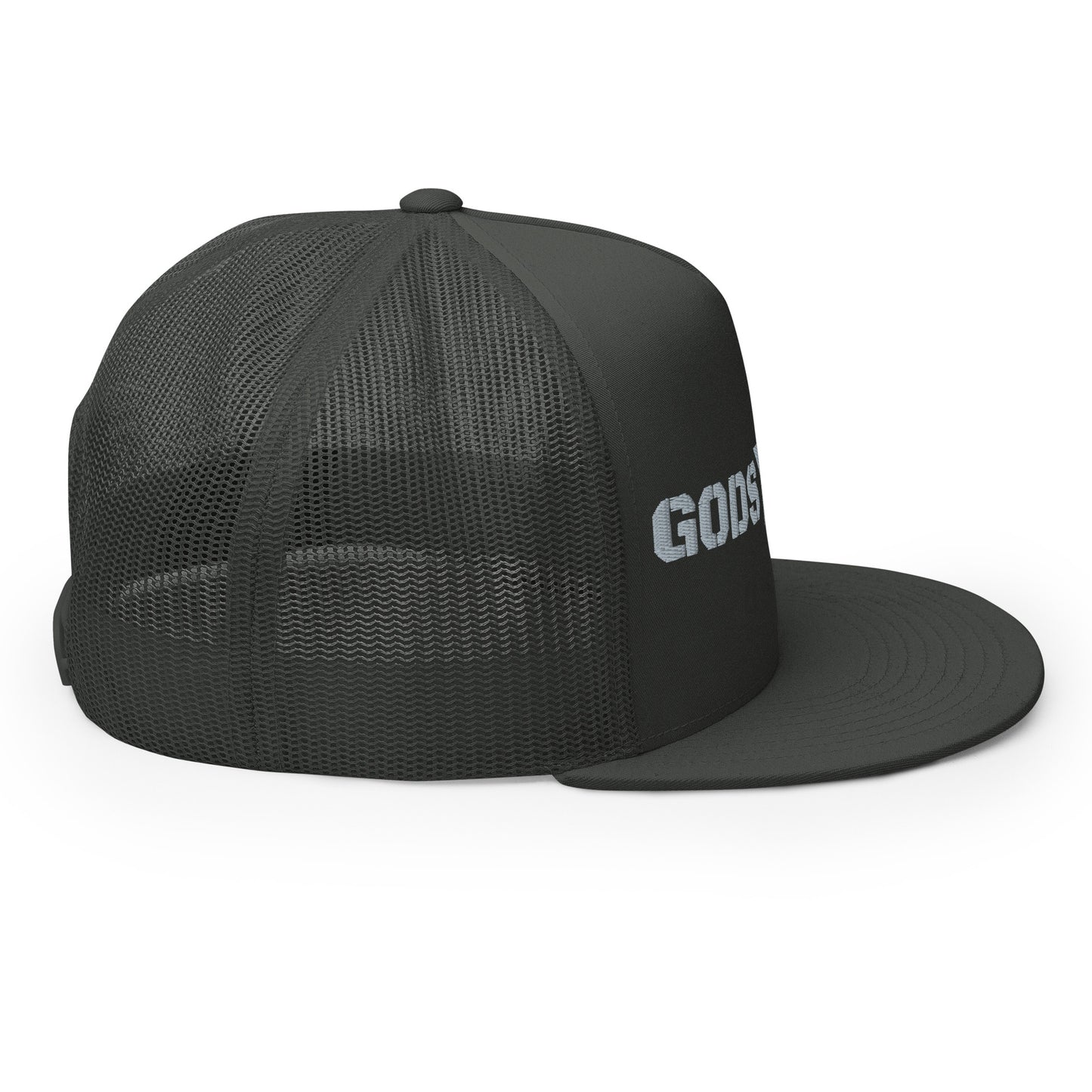 GODS ARMY - TRUE NORTH COLLECTION - Grey\Gray on Grey\Gray on Grey\Gray Back - Open Back Trucker Cap