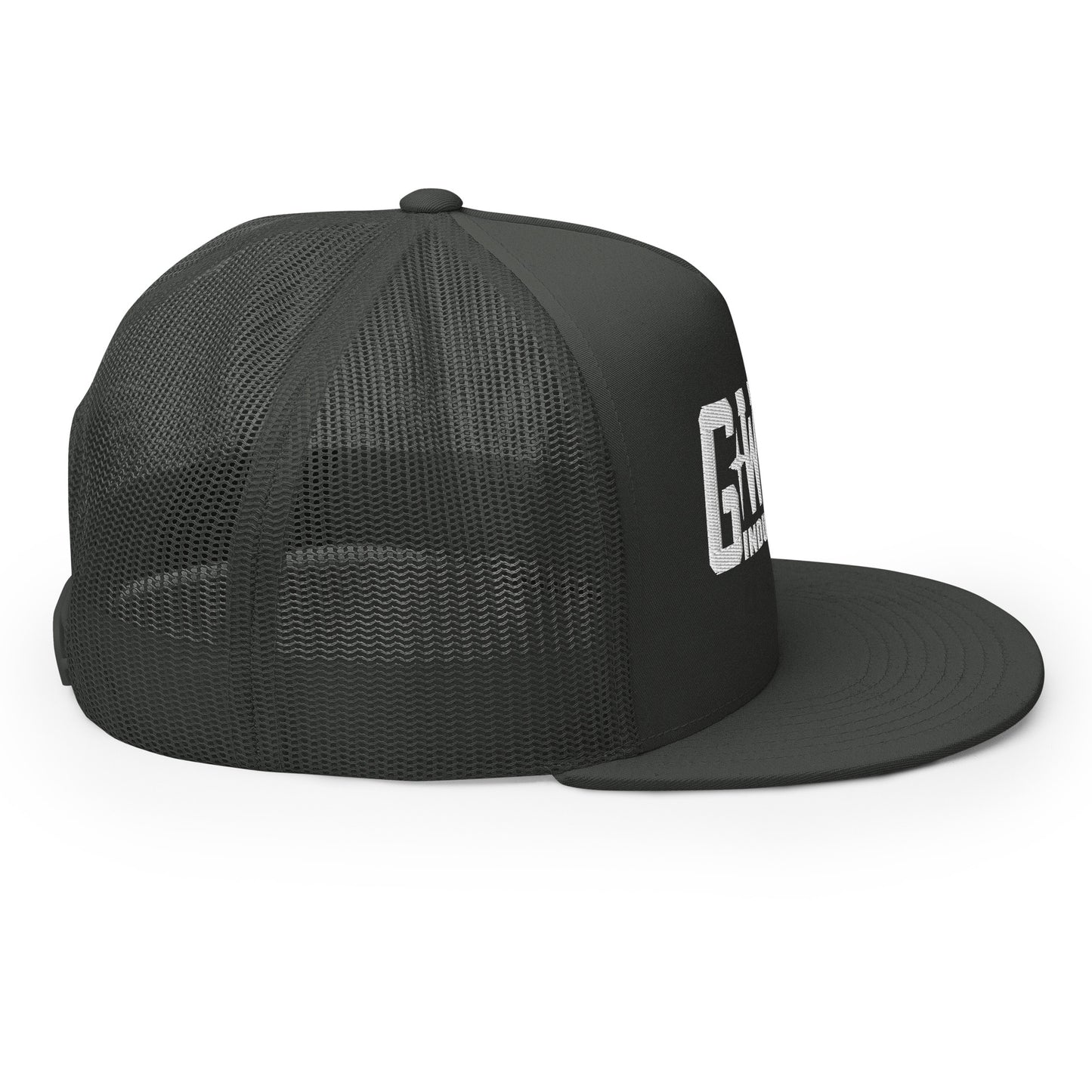 GWORD INDUSTRIES - THE LIVING TRUTH COLLECTION - White on Grey\Gray on Grey\Gray Back - Open Back Trucker Cap