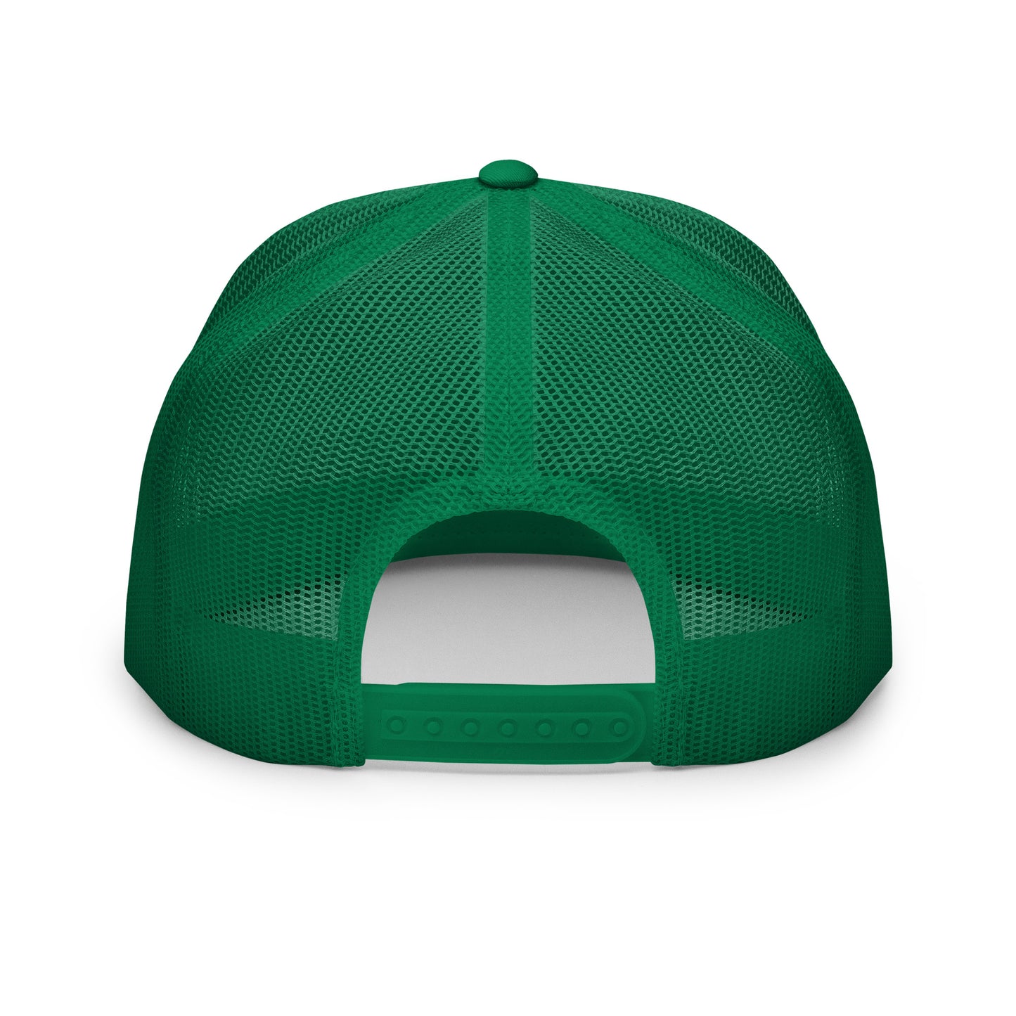 GWORD INDUSTRIES - THE LIVING TRUTH COLLECTION - Black on White on Green Back - Open Back Trucker Cap