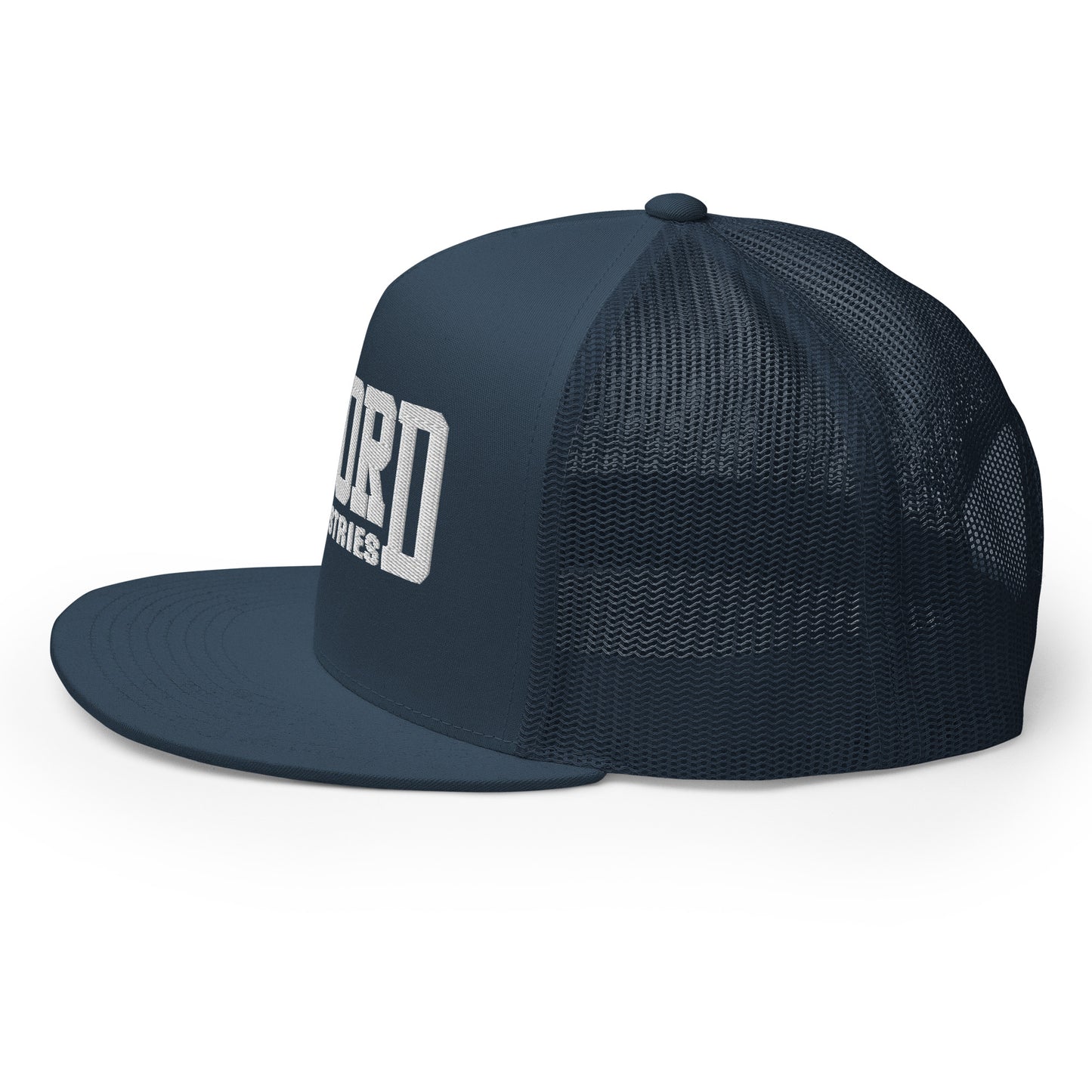 GWORD INDUSTRIES - THE LIVING TRUTH COLLECTION - White on Teal on Teal Back - Open Back Trucker Cap