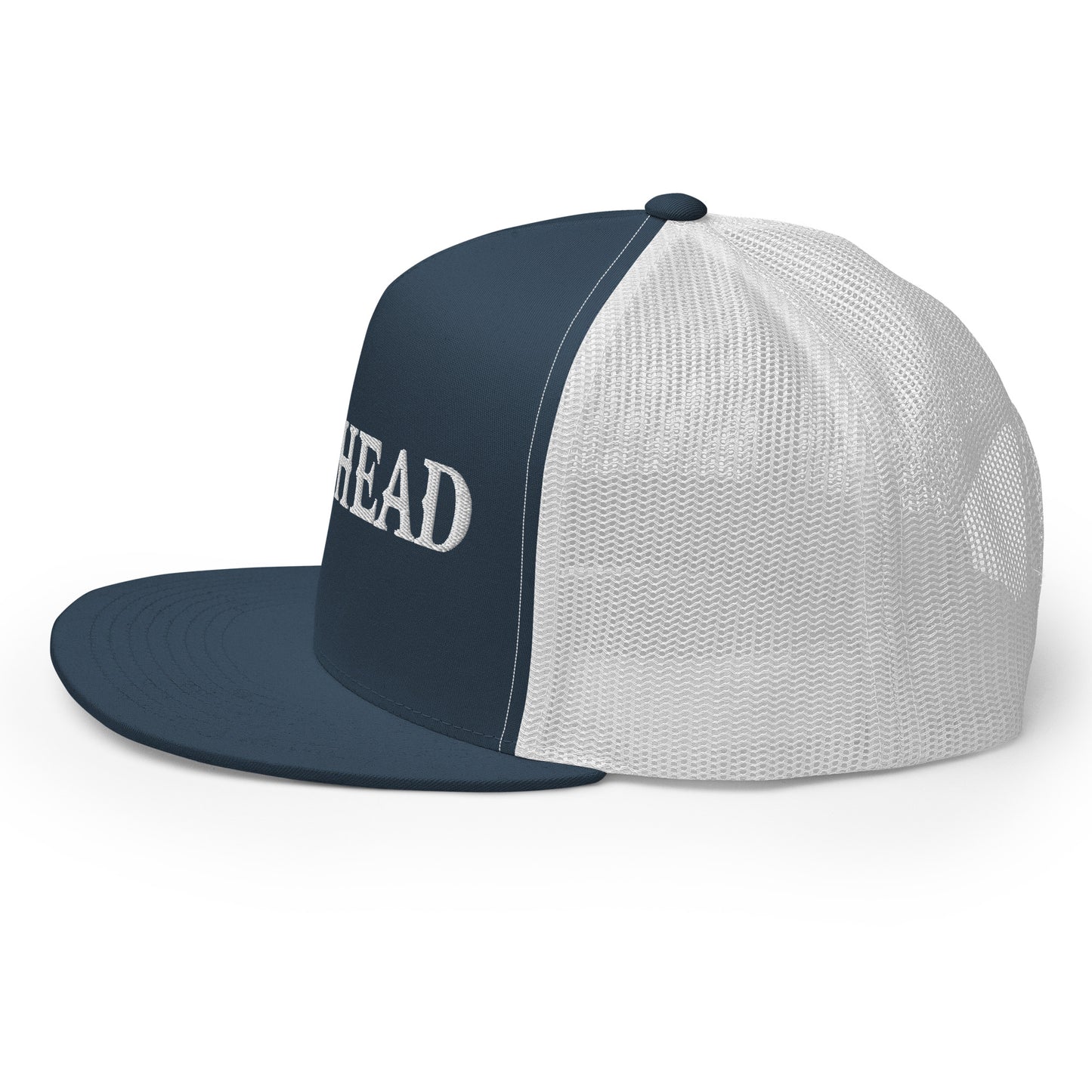 GODHEAD - CHRIST COLLECTION - WHITE on TEAL on TEAL - Open Back Trucker Cap