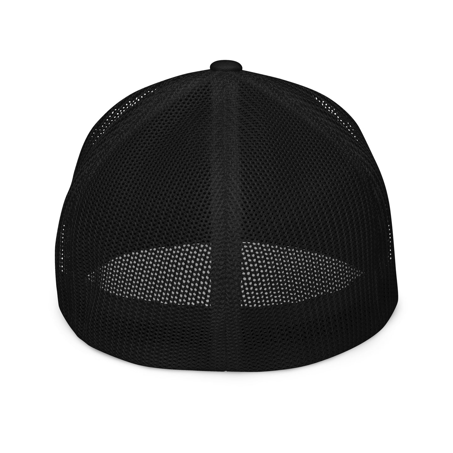 GODS ARMY - TRUE NORTH COLLECTION - White on Black - Closed-back trucker cap