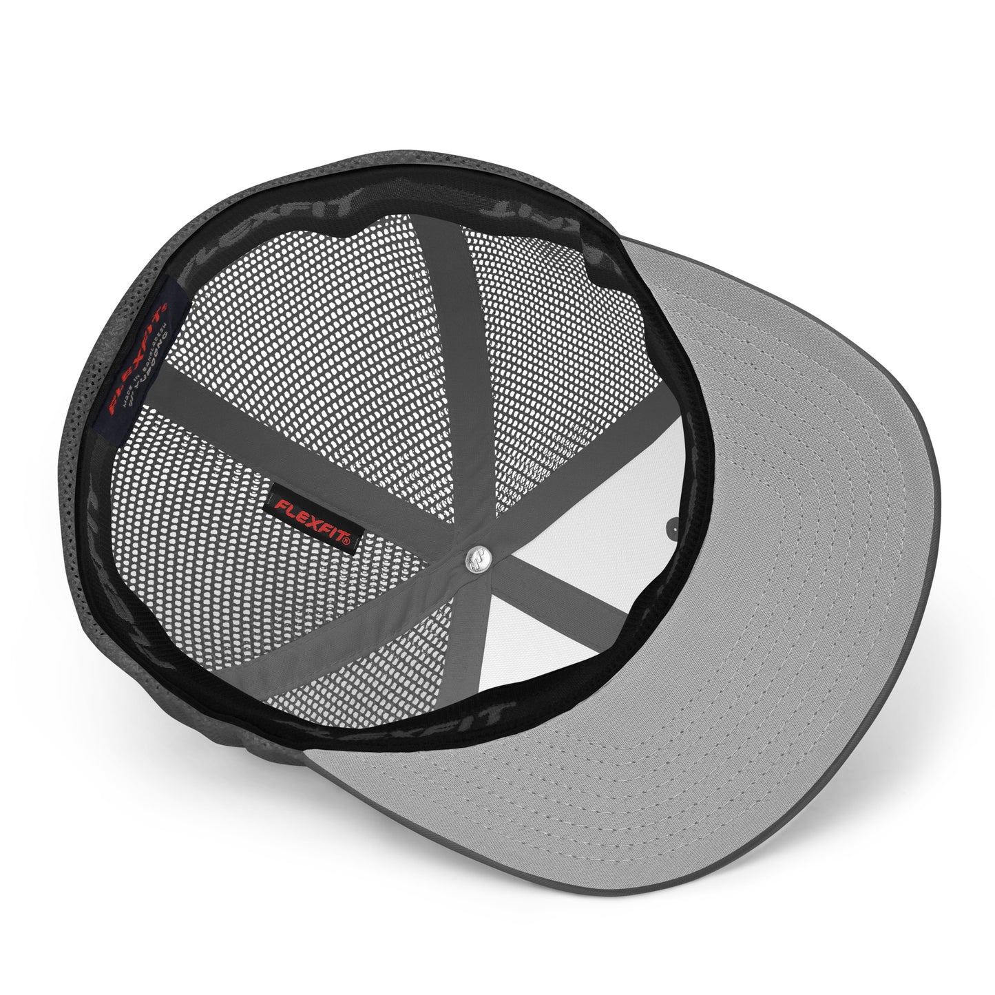 GODS ARMY - TRUE NORTH COLLECTION - Grey\Gray on Grey\Gray - Closed-back trucker cap