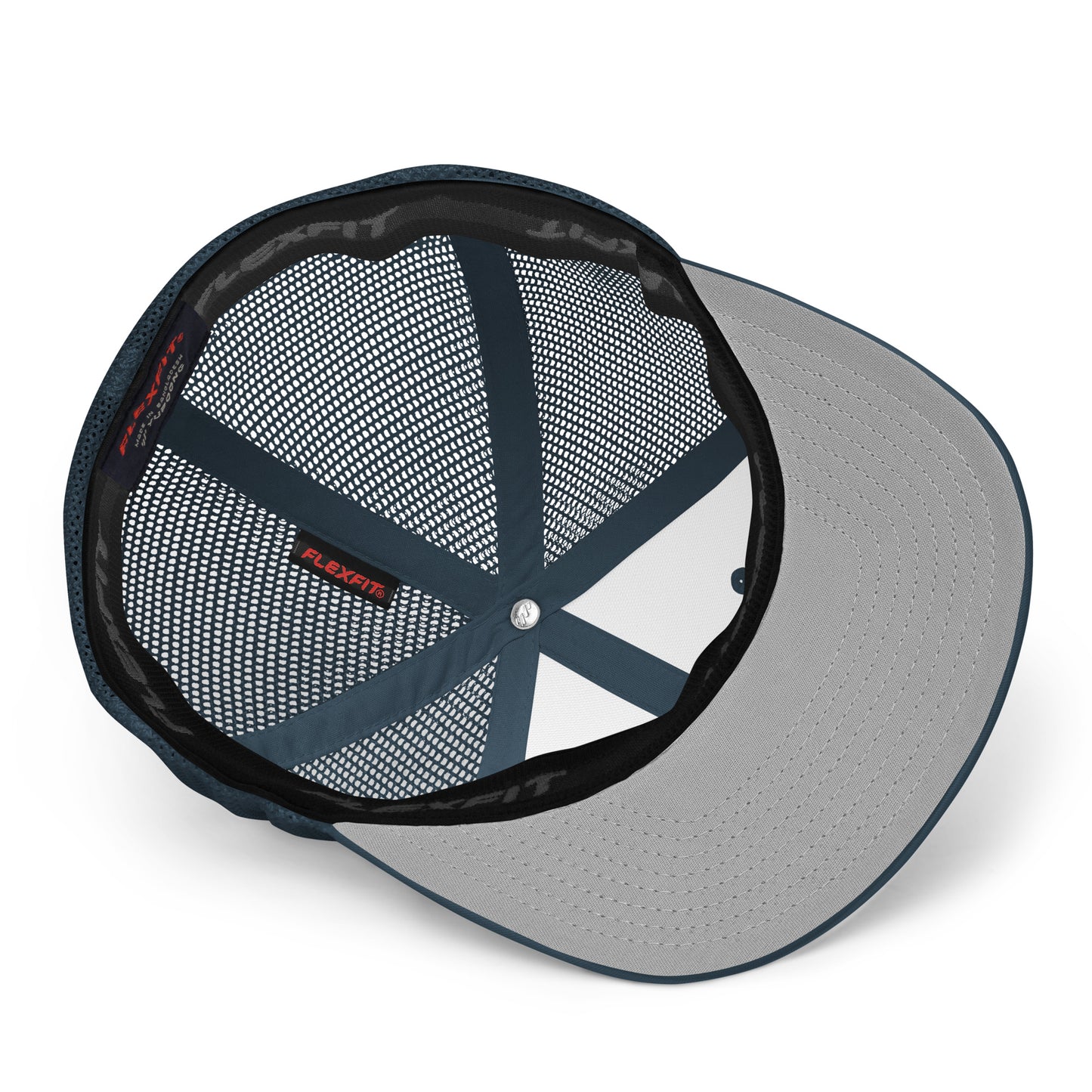 GODHEAD - CHRIST COLLECTION - BLACK on TEAL - Closed Back Trucker Cap