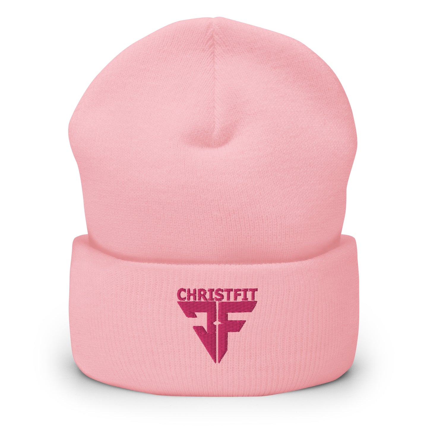 CHRISTFIT - ORIGINAL COLLECTION - PINK on PINK - Cuffed Beanie